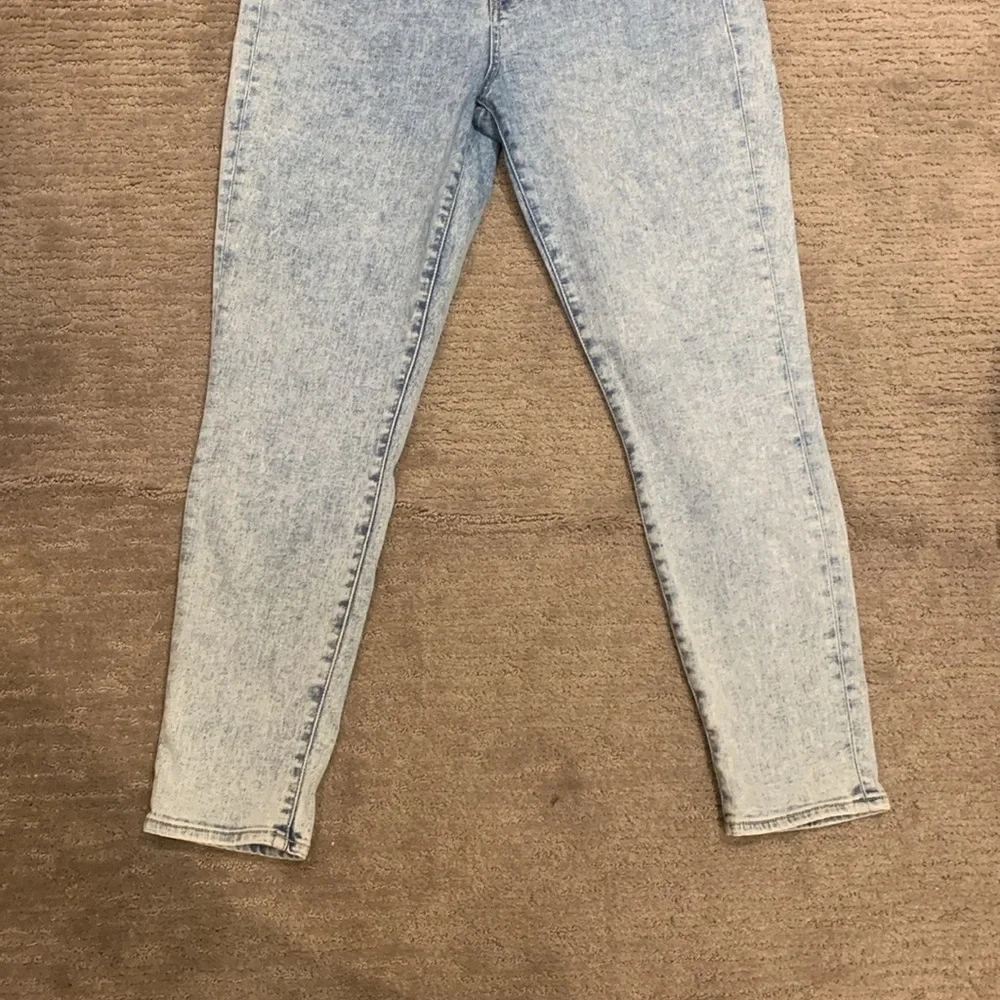 Veronica Beard Katherine Corset Skinny Jeans Light Wash Size 32 - Picture 4 of 7